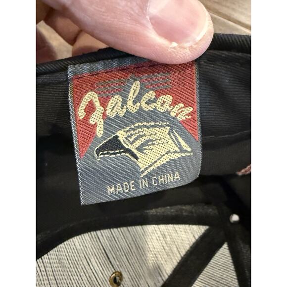 Vintage 90s Marlboro Team Penske Mens Black Adjustable SnapBack Hat Baseball Cap - Picture 7 of 7